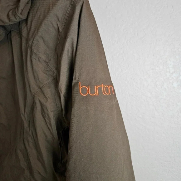 NWOT Burton Women’s Ski Snow Jacket S Brown Hooded - Picture 4 of 11